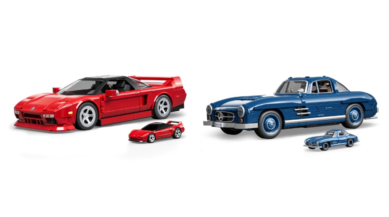 Mattel Brick Shop Unveils First Product Collection with Hot Wheels Collector Builds Image