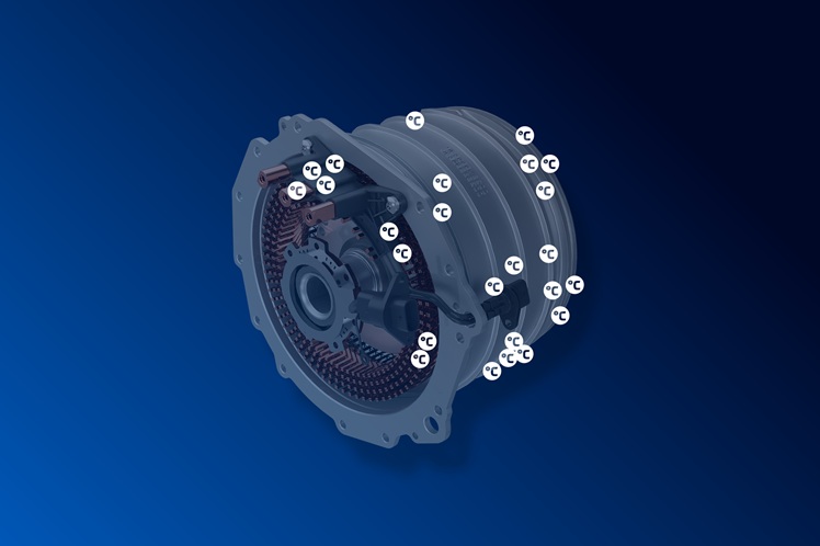 Artificial intelligence, real efficiency: TempAI delivers temperature data from the heart of the e-motor Image
