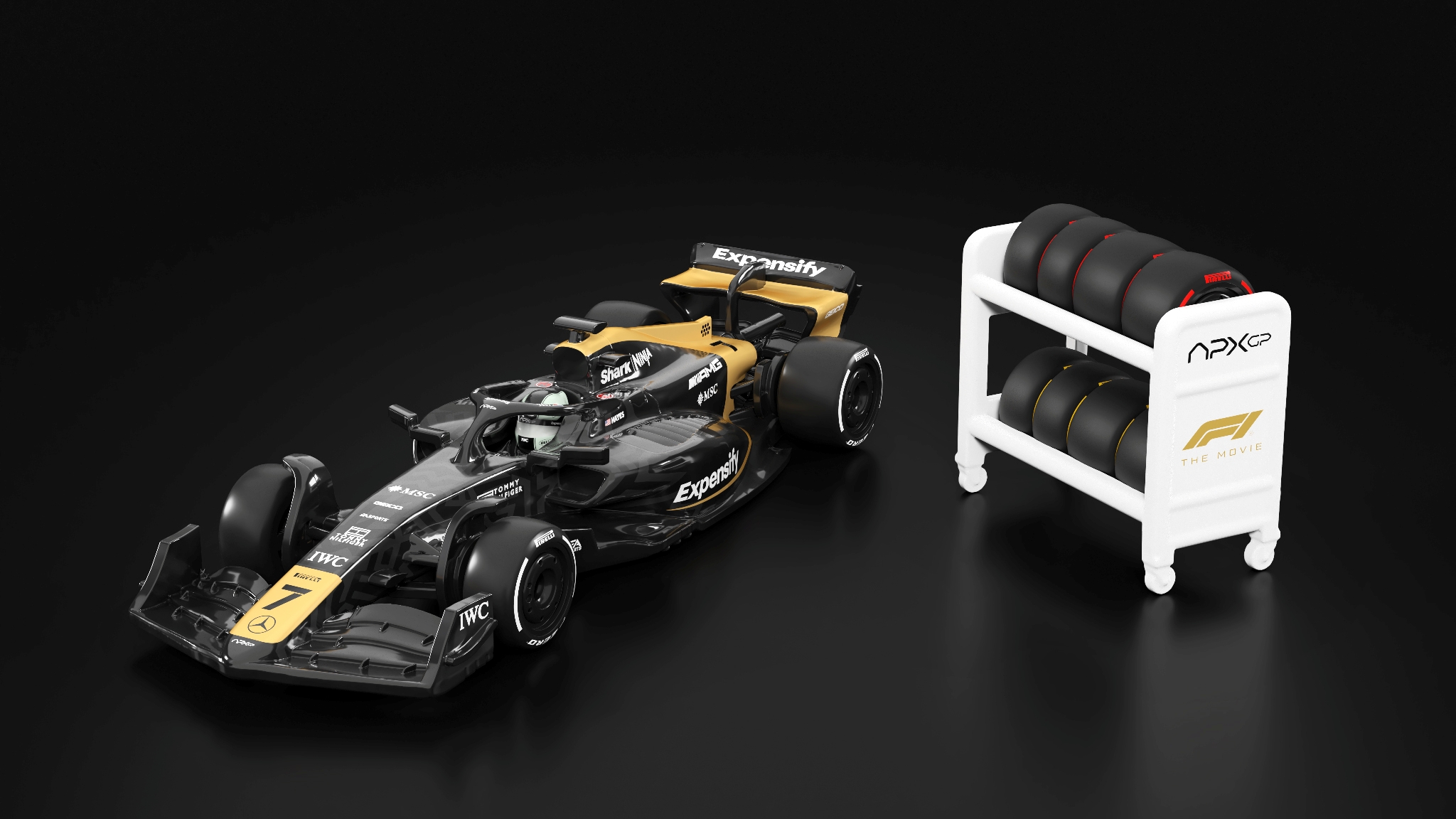 Hot Wheels UnveilsF1® THE MOVIE Die-cast Car, Bringing the Big Screen to 1:64 Scale Image