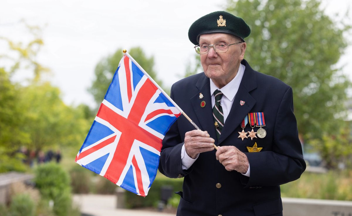 Celebrating the end of the Second World War in Europe at the National Memorial Arboretum Image